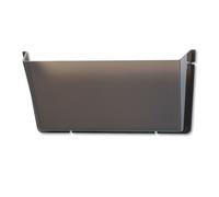 Organizador de archivos de pared Deflecto Irrompible DocuPocket, tama o carta, color humo, con un solo bolsillo, 37,5 x 7,6 x 16,5 cm (63202)