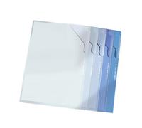 Organizador de archivos, funda protectora para archivos, bolsillo transparente, soporte para tarjetas, diseño de vistas claras para organizadores de documentos indispensables para empresas