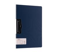 Organizador de archivos, portapapeles con doble clip de metal, tamaño estándar, carpeta plegable para oficina, escuela, tamaño estándar, carpeta plegable