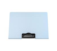 Organizador de archivos, portapapeles con doble clip de metal, tamaño estándar, carpeta plegable para oficina, escuela, tamaño estándar, carpeta plegable