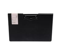 Organizador de archivos, portapapeles con doble clip de metal, tamaño estándar, carpeta plegable para oficina, escuela, tamaño estándar, carpeta plegable