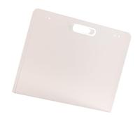 Organizador de archivos reciclable, compartimento visible para documentos, interior espacioso para materiales de conferencia, organizadores de documentos esenciales, bolsa de transporte, soportes para