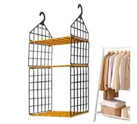 Organizador de armario - Estantes organizadores de almacenamiento colgantes | Accesorios de almacenamiento para jeans, camisas, pantalones, ropa interior, brasier, artículos diversos
