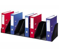 Organizador de armario Paperflow negro con 9 compartimentos fijos para archivo 89x29x21 cm