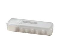Organizador de armario para ropa de bebé 7, caja de almacenamiento, clasificador de cables USB, escritorio pequeño, organizador y almacenamiento para accesorios electrónicos, fundas de contacto,