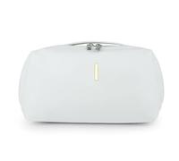 Organizador de artículos de aseo de gran capacidad, con múltiples compartimentos, elegante contenedor para cosméticos, bolsa de baño, Letra I