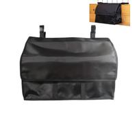 Organizador de aseo, de almacenamiento frontal estable, resistente al agua, soporte compacto para tachuelas, 40 cm, portátil para cepillos, granero, remolque, uso al aire libre, almacenamiento