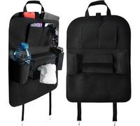 Organizador de asiento de coche de fieltro (negro)