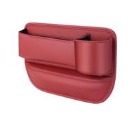 Organizador de Asiento de Coche para Ferrari 296 | 12Cilindri | Amalfi | Daytona SP3 | F80 | SF90, con Portavasos y Puerto para Cable de Carga, Gran Capacidad,H Volcanic Red-Right