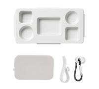 Organizador de bolsa de playa, funda para bolso de playa, portavasos de EVA, organizador seguro con soporte para teléfono para excursiones al aire libre Festival Música Familia