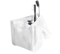 Organizador de bolsas de aseo - XL, impermeable, plegable, de almacenamiento para colgar, de aseo de viaje, accesorios de baño portátil, para jabón, loción, cepillo de dientes, pasta de