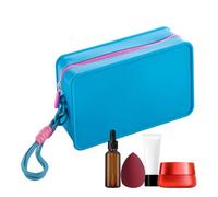 Organizador de bolsas de maquillaje - Bolsa de almacenamiento de cosméticos con cremallera para mujer, bolsa de organización de cosméticos con cremallera | Bolsa de cosméticos para brochas de polvo