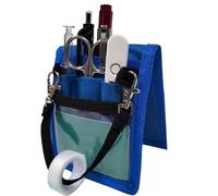 Organizador de bolsillo para enfermeras, tela duradera, múltiples compartimentos, cinturón de cadera seguro, bolsa para artículos de aseo, bolsa organizadora para equipo médico, para el trabajo en el
