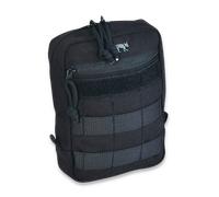 Tasmanian Tiger TT Tac Pouch 5 Bolsa adicional para accesorios EDC, compatible con Molle, incl. cubierta para la lluvia, 20 x 15 x 5 cm, Negro