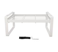 Organizador de botellas de agua para gabinete |Estante de Hierro Apilable para Encimera de Cocina/Refrigerador/Despensa |Almacenamiento de varios niveles para ahorrar espacio para