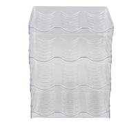 Organizador de Botellas de Agua Transparente, 4 Piezas, Apilable, Estante Desmontable para Cocina y Alacena - Gran Capacidad, Fácil Instalación, Ahorra Espacio y Mantiene Orden