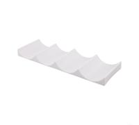 Organizador de botellas de refrigerador con diseño horizontal que ahorra espacio con capacidad para hasta 10 botellas de vino o cerveza, base antideslizante estable (gris)