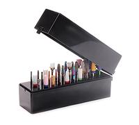 Organizador de brocas para uñas, herramienta de manicura, 30/48 agujeros, caja de almacenamiento de brocas de arte, lijado, soporte de broca polaco