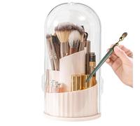 Organizador de brochas de maquillaje. Puedes ver las brochas de maquillaje, por lo que puedes acceder a ellas rápidamente y hacer tus rutinas de maquillaje de los días en que la funda stocka