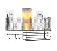 Organizador de cabina de camiones - compartimento para teléfono móvil | de utilidad autoadhesiva, espacio de almacenamiento conductor, accesorio excavador, almacenamiento salpicadero vehículo