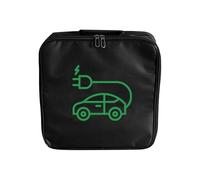 Organizador de Cable de Carga EV - para asa Impermeable, Almacenamiento de Cable con Cremallera | de Maletero Duradera para Herramientas de automóvil, Portador de extensión, Contenido