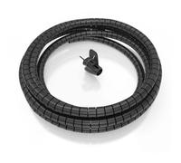 Organizador de cable en espiral Aisens A151-0899 25mm, 6m, plástico alta resistencia, negro