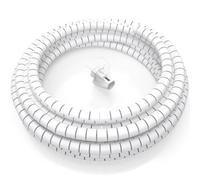 Organizador de cables AISENS A151-0918 2m blanco plástico alta resistencia hasta 25mm adaptador