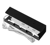 Organizador De Cables Bajo Escritorio,Soporte de Cables Resistente - Portacables Oculto Sin Taladro para Escritorio Gaming y Mesilla