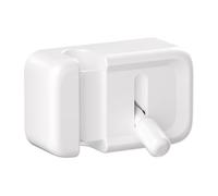 Organizador de cables, clip de soporte de alambre, 0.24 x 0.86 x 1.38 pulgadas, parte trasera adhesiva fuerte, diseño desenredado, organizador de cables para escritorio, coche, mesita de noche, pared