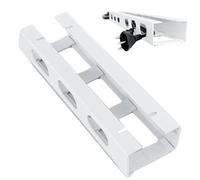 Organizador De Cables con Clip - Soporte para La Gestión Escritorio | Soporte De Almacenamiento De Escritorio, Solución De Regleta De Enchufes Ordenada para Dormitorios, Estacio