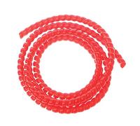 Organizador de Cables,Cubierta de Gestión de Cable 2m 8mm / 10 Mm 14M Tubo De Espiral Llama Cable Ignífugo Protector Manga Protectora Tubería Bobinado Mangas Alambre(Red,10mm)