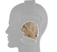 Organizador De Cables De Auriculares Tácticos 2 En 1 con Parche De Gancho De Camuflaje, 1 Par De Pegatinas DIY(MCAD)