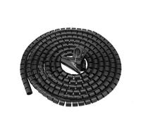 Organizador de cables de construcción, envoltura de cables en espiral de aplicación versátil para cables de computadora, TV y audio, buen sonido,