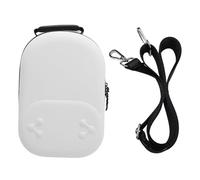 Organizador de Cables de Viaje PolyGen a Prueba de Golpes con Interior Moldeado para Controladores y Correas para la Cabeza/un Estuche rígido para un Amplio Almacenamiento con un (Blanca)
