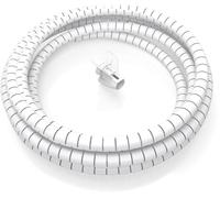 Organizador de cables en espiral blanco de 25 mm (1 m) - AISENS