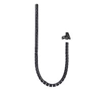 Organizador de cables Nanocable 10.36.0001-BK flexible 1m diámetro 25mm negro