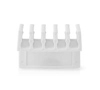 Organizador de cables Nedis CMGC21052WT con 5 ranuras y set de 2 piezas blanco