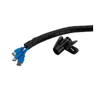 Organizador de cables Neomounts ADS06-142BL para 1-5 cables negro