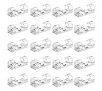 Organizador de cables, organizador de cables, clips de cables de 1.18 pulgadas, gestión de cables multiautoadhesiva para cables USB, Ethernet y cuerda, paquete de 20 prácticos clips