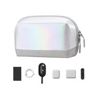 Organizador de cables, organizador de viaje electrónico, organizador técnico 2024, organizador de cables con apertura de 180°, maletín de almacenamiento portátil para cosas de uso diario, auriculares