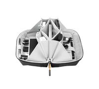 Organizador de cables, organizador de viaje electrónico, organizador técnico 2024, organizador de cables con apertura de 180°, maletín de almacenamiento portátil para cosas de uso diario, auriculares