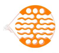 Organizador de cables para cables Cat5 Cat6 con diseño de sujeción segura y entrada media abierta para una rápida colocación y reconfiguración de cables (5 amarillos)