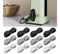 Organizador De Cables para ElectrodoméSticos de Cocina,Forreen 12 Piezas Organizador Cables Autoadhesivos Flexible Clips de Cable para Batidoras, Cafeteras,Freidoras,Hornos Microondas