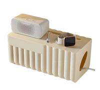 Organizador De Cables Para Oficina,Ahorro De Espacio Multifuncional - Soporte Para Multienchufe | Para Cables de Televisión Computadora Sala Dormitorio Escritorio y Mesa