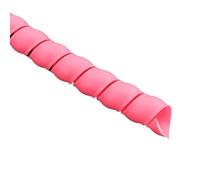 Organizador de Cables, Sleeving Tube, 2M, 8-16mm, Flame Retardant(Pink Color,14mm Inside Diameter)