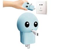 Organizador de cables, soporte de almacenamiento de silicona lindo | gestión de cables de cargador y soporte de cables, para casa, oficina, teléfono, tableta, viaje, dormitorio, adolescentes, adultos