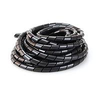 Organizador de Cables, Stackable Table Numbers, Weddings, Receptions(Black,8mm 12Meters)