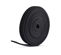 Organizador de cables StarTech.com HKLP7505B bobina de velcro 22,8 m negro reutilizable