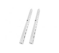 Organizador de cables vertical (ducto) 42U 1865x93x82mm, gris, juego de 2, serie Hyper Pro