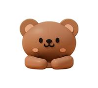 Organizador de cablesdesilicona - Clips para cablesde2,7 x 3 cm, soporte adhesivo, herramienta de gestión de cablesdecarpincho de dibujos animados | Usos delcable delteléfono delcargador USB